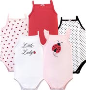 Hudson Baby Soft Cotton Sleeveless Bodysuit