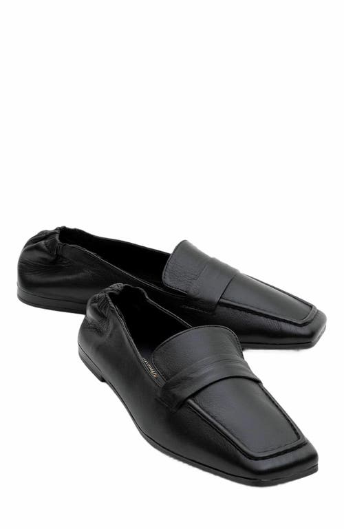 Forever & Always Shoes Liepa Leather Loafers in Black Leather at Nordstrom, Size 5.5