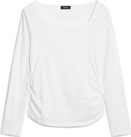Theory Organic Pima Cotton Long Sleeve T-Shirt