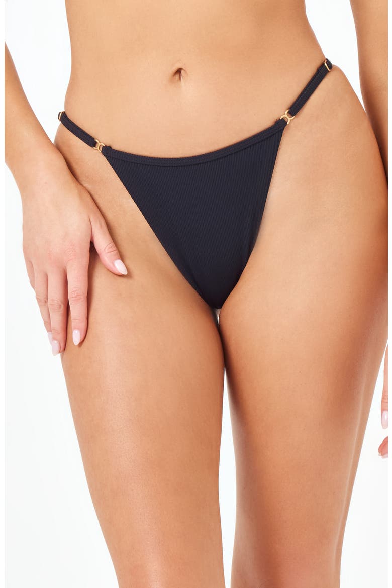 Remi Bitsy Bikini Bottoms, Main, color, BLACK