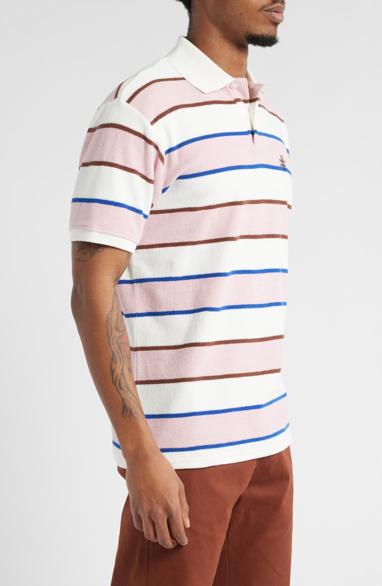 ICECREAM Iceberg Stripe Cotton Piqué Polo, Alternate, color,
