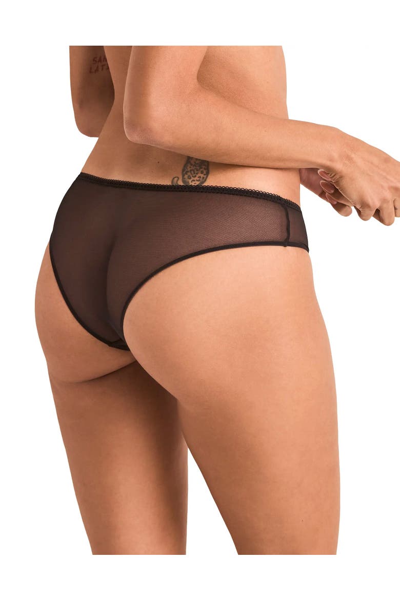 Giudi Cheeky Panties, Alternate, color, Black