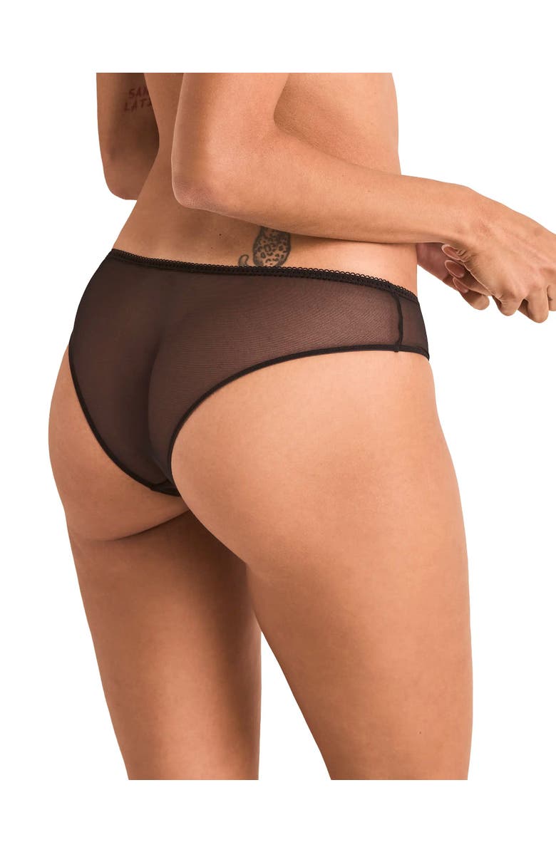 Adore Me Giudi Cheeky Panties, Alternate, color, Black
