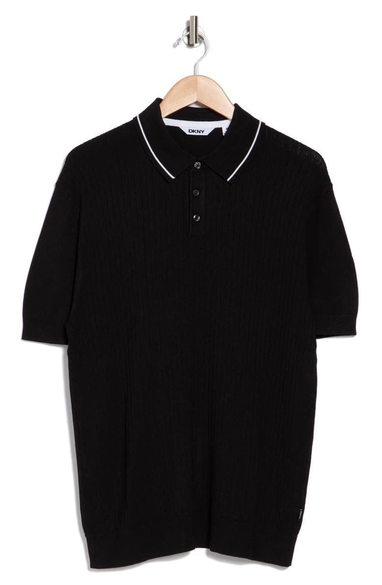 DKNY Farley Sweater Polo, Alternate, color, 