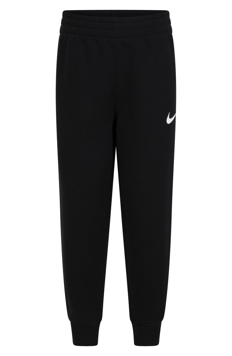 Nike Kids' Fleece Pullover & Joggers Set, Alternate, color, Black