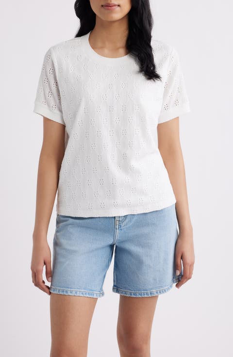 Eyelet T-Shirt