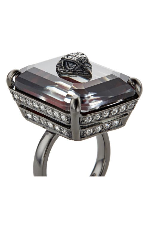 Kurt Geiger London Ombré Eagle Head Cocktail Ring
