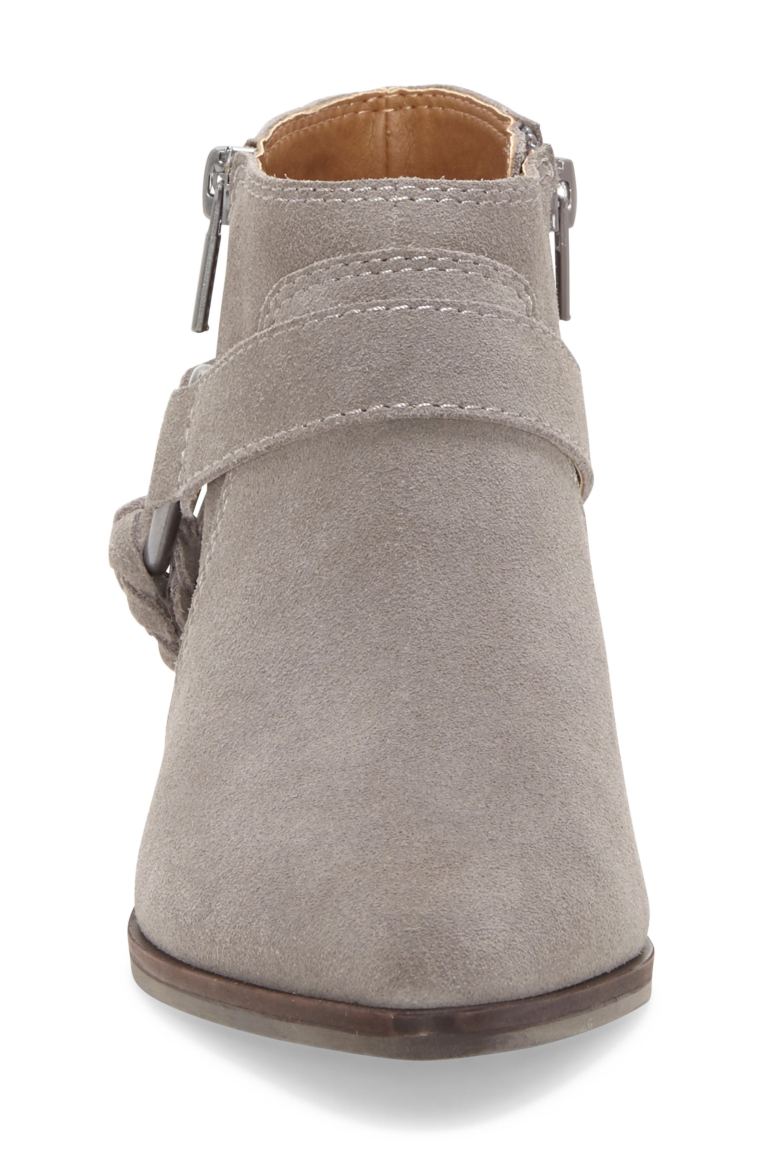 Enitha Bootie, Alternate, color, TITANIUM SUEDE