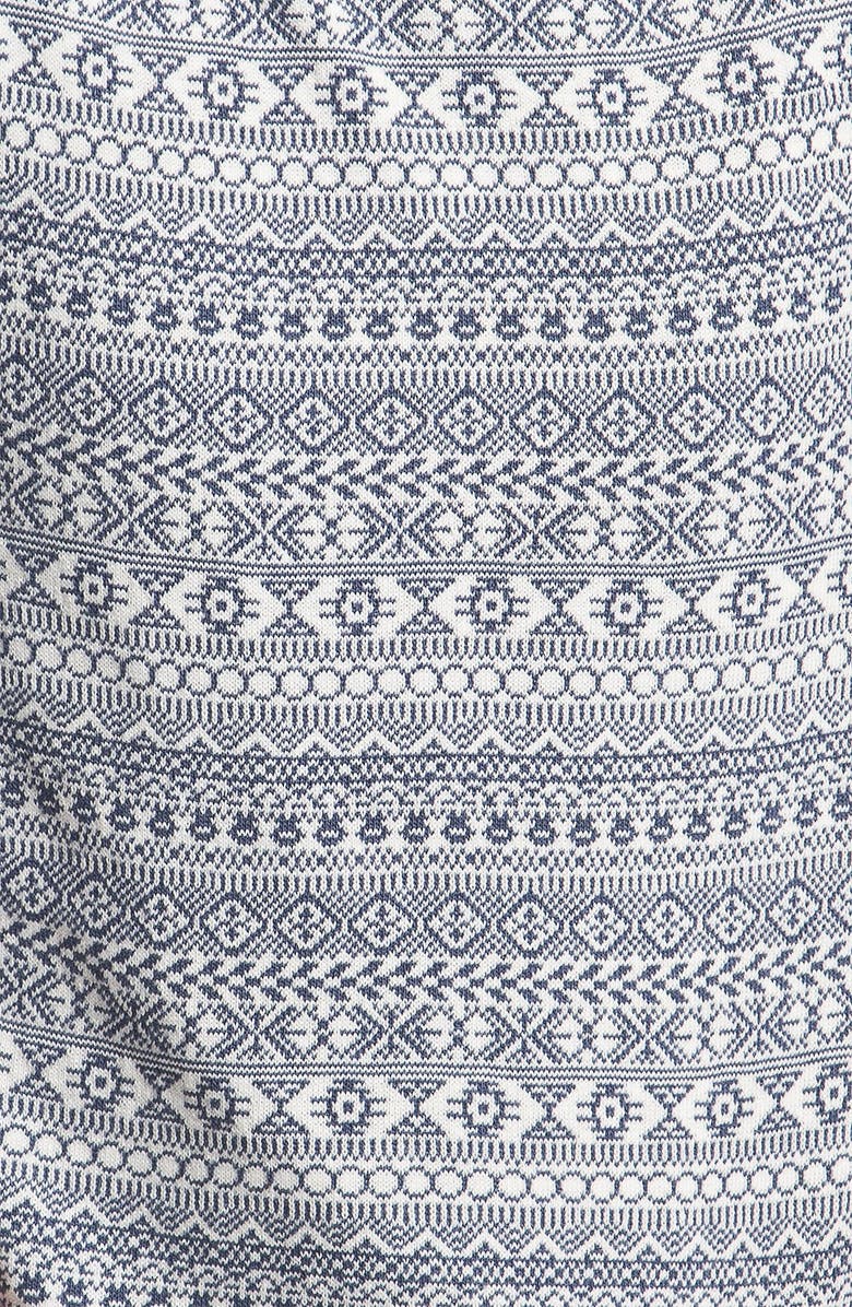 Topman Geometric Pattern Knit Sweater, Alternate, color, 