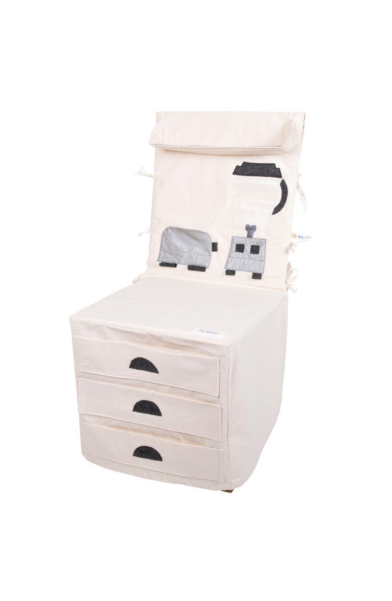 Salus Brands POPOHVER Pretend Kitchen Counter, Main, color, Off-White