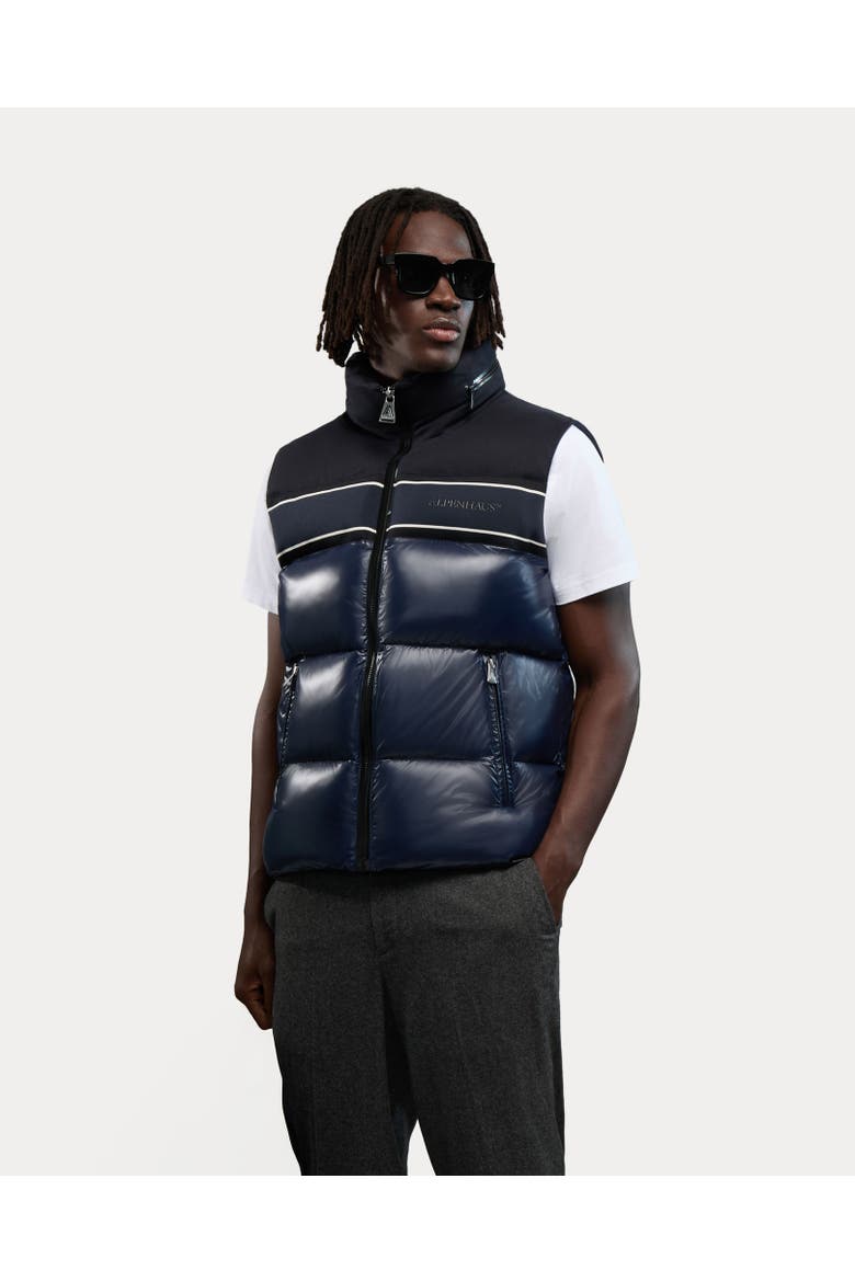 Pleynet 2-in-1 Puffer with Removable Sleeves, Alternate, color, Midnight