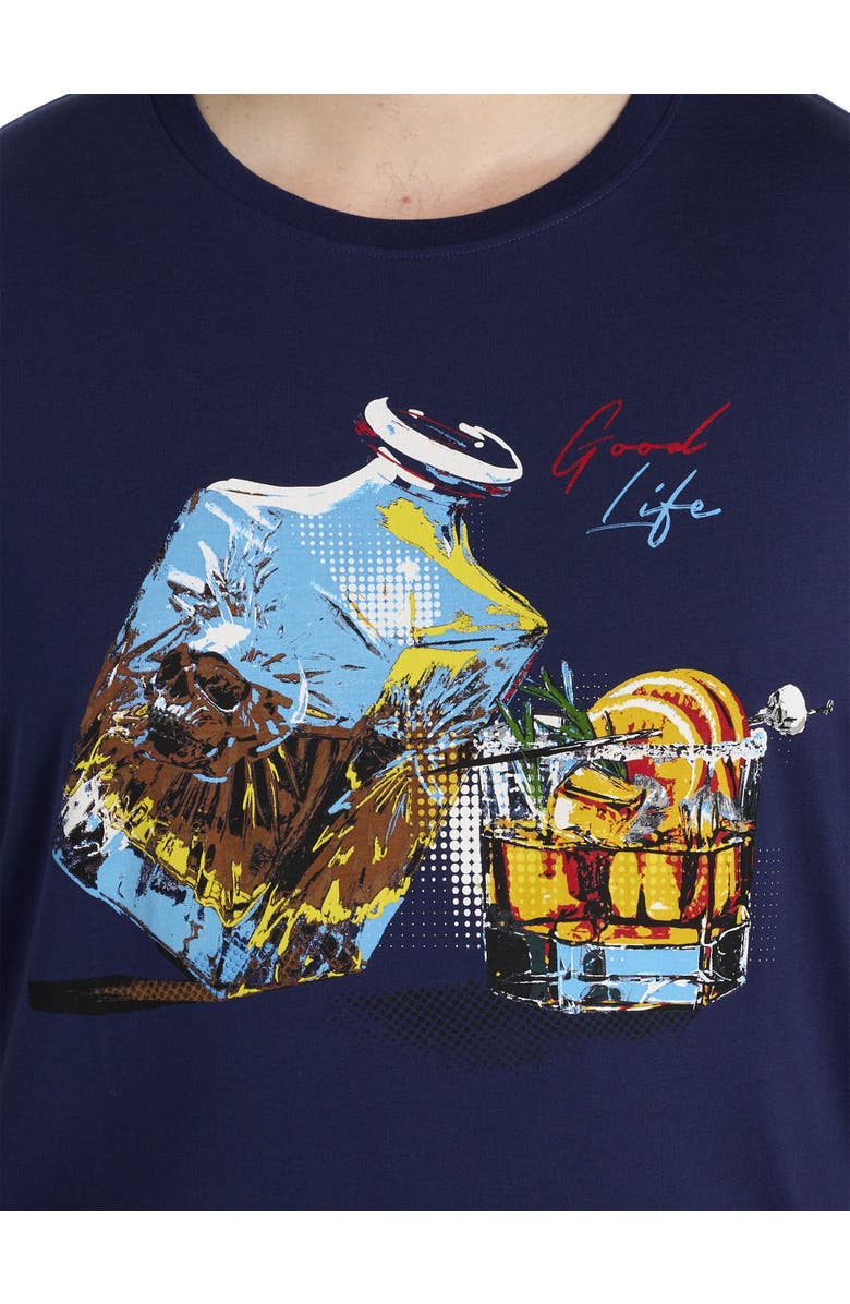 Robert Graham DXL Good Life Whiskey Graphic Tee, Alternate, color, 