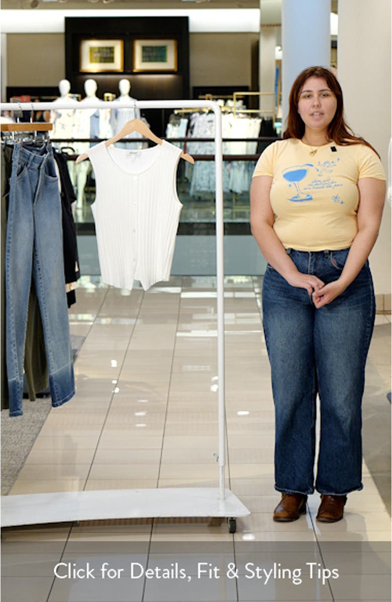 Front Button Rib Vest, sales video thumbnail