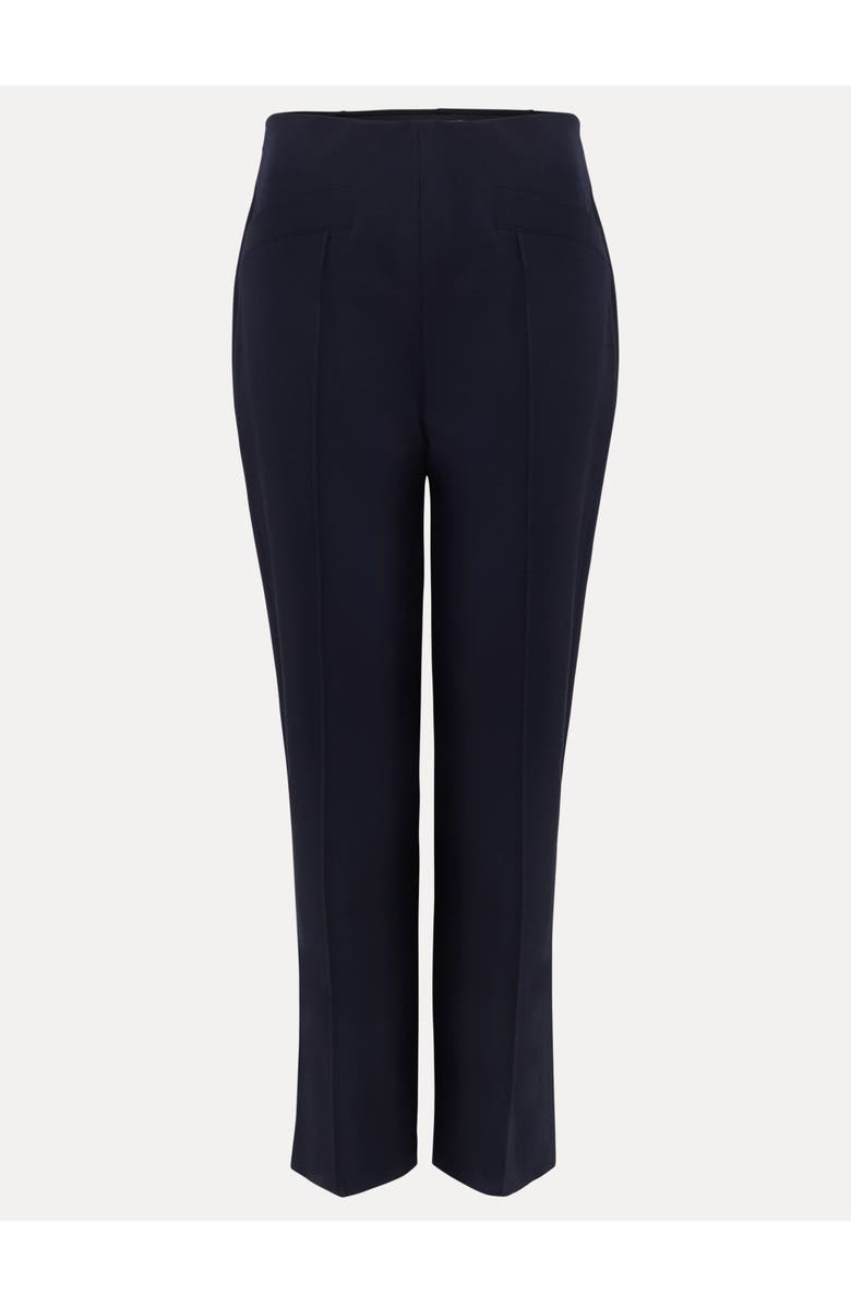 Phase Eight Miah High Rise Cropped Trousers, Alternate, color, Navy