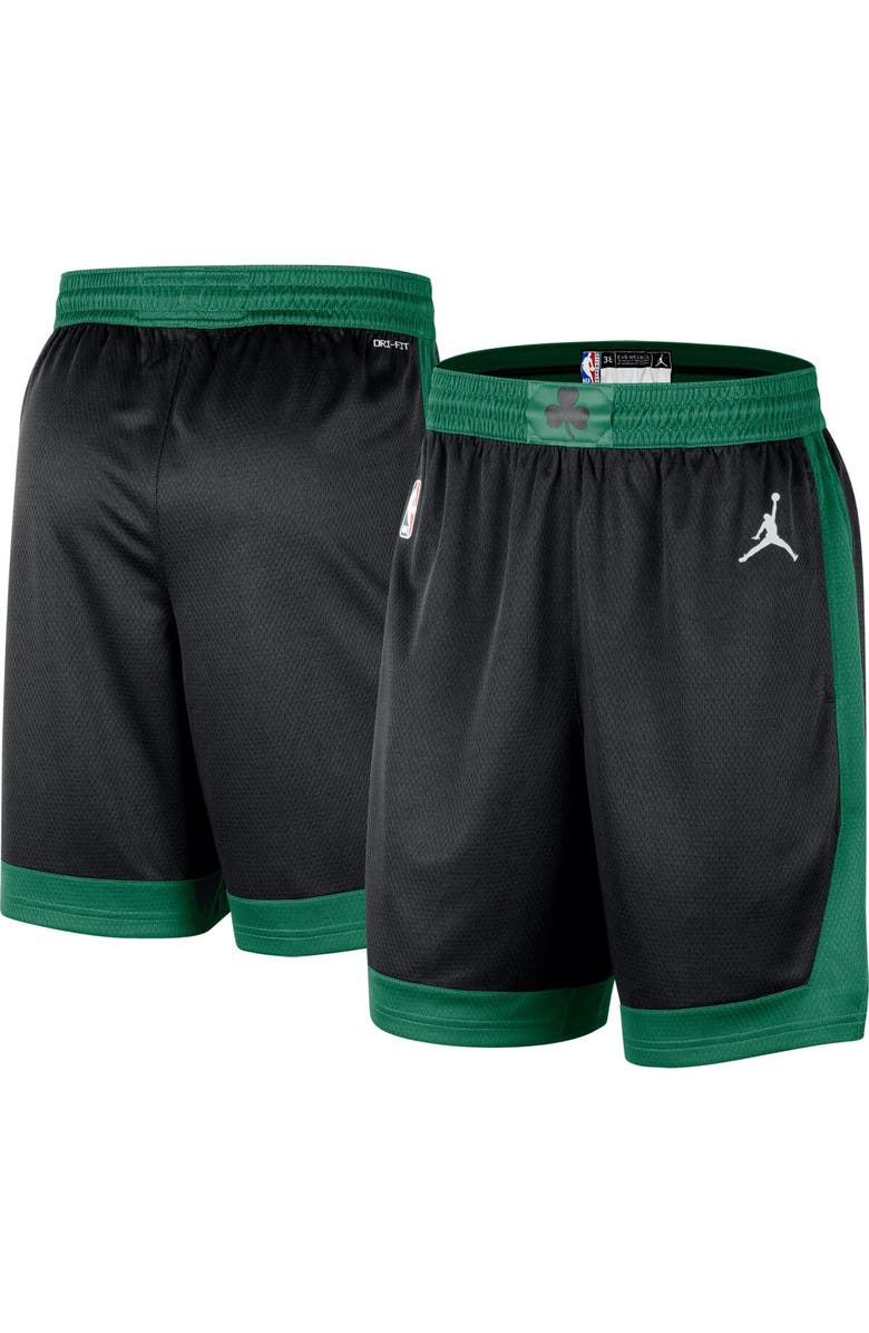 Jordan Brand Men's Jordan Brand Black Boston Celtics 2022/2023 Statement Edition Swingman Performance Shorts, Main, color, 