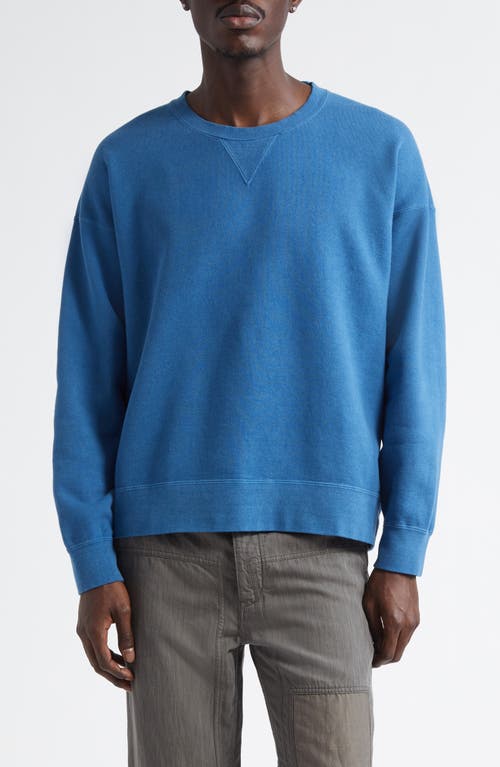 VISVIM Jumbo French Terry Sweatshirt in Lt. Indigo  product