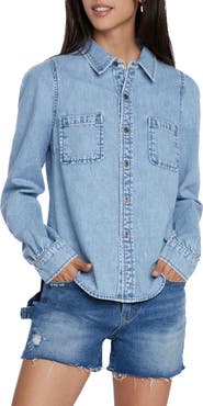Wash Lab Denim Marla Denim Shirt