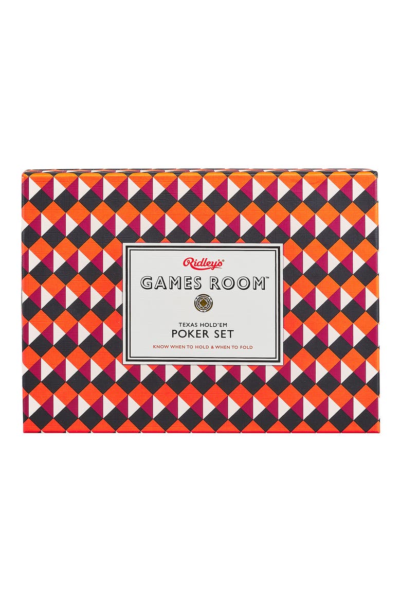 Games Room Texas Hold 'Em Poker Set, Main, color, MULTI