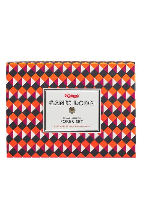 Games Room Texas Hold 'Em Poker Set