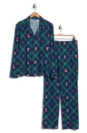 For Dad Teddy Bear Plaid Matching Family Pajamas