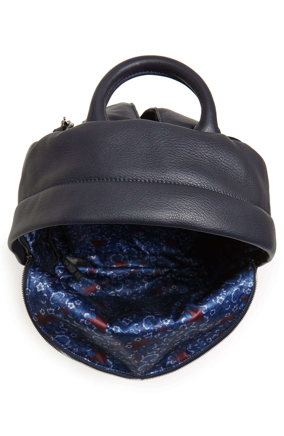 Ted Baker London 'Dollar' Leather Backpack, Alternate, color, 