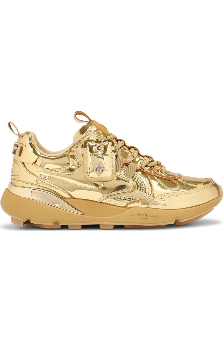 Kurt Geiger London Kurt Chunky Sole Sneaker, Main, color, Gold