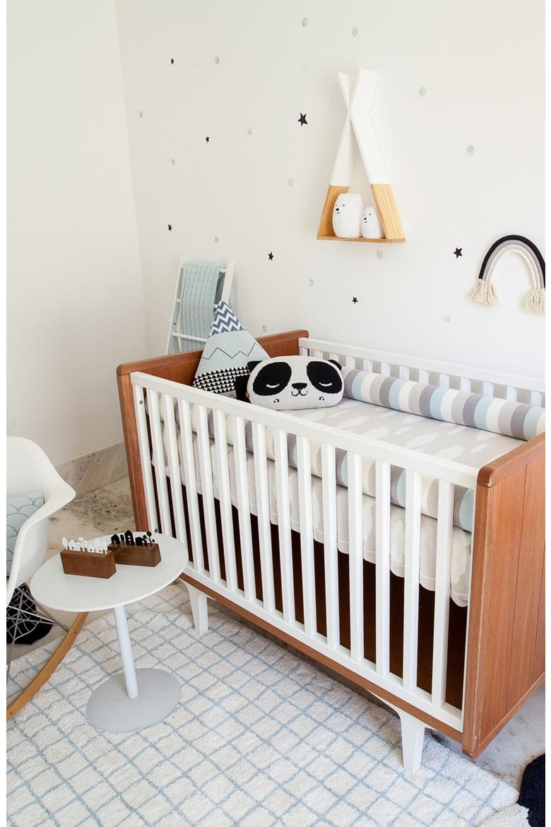 Cloud Crib Blanket, Alternate, color, MULTI