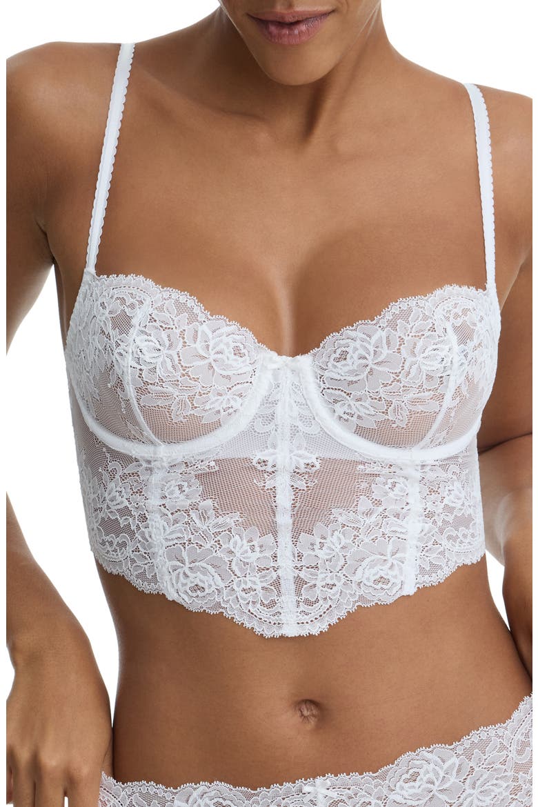 Captivate Crop Underwire Camisole, Alternate, color, WHITE