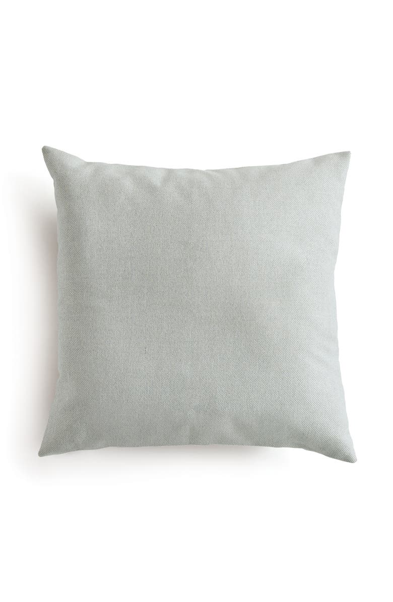 Napa Home & Garden Gage Square Indoor or Outdoor Throw Pillow, 24" x 24", Main, color, Blue