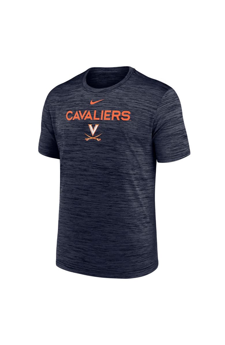 Nike Men's Nike Navy Virginia Cavaliers Velocity Performance T-Shirt, Alternate, color, Navy