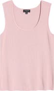 Tahari ASL U-Neck Sweater Tank