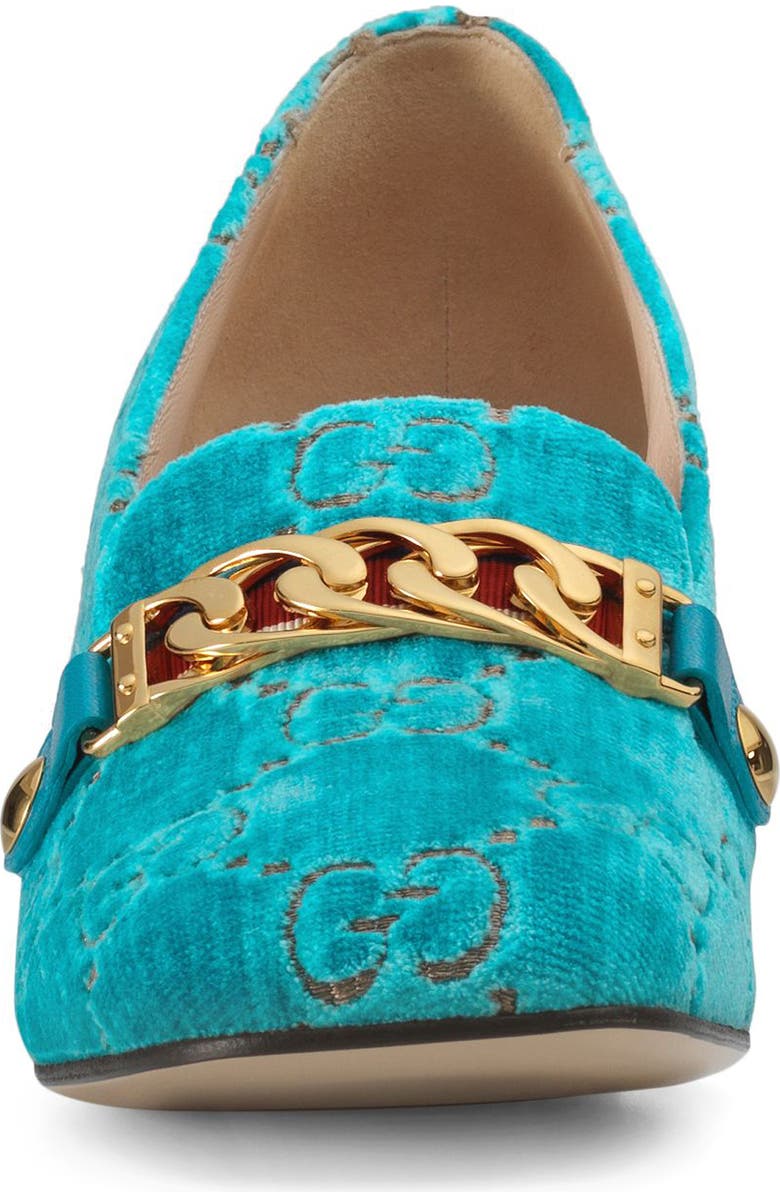 Gucci Sylvie Loafer Pump, Alternate, color,