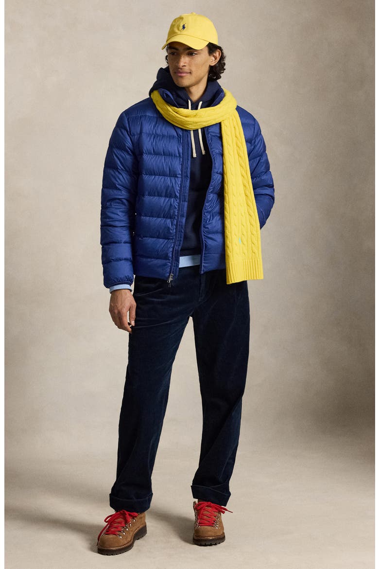 The Colden Water Repellent Packable Down Jacket, Alternate, color, BLUE YACHT