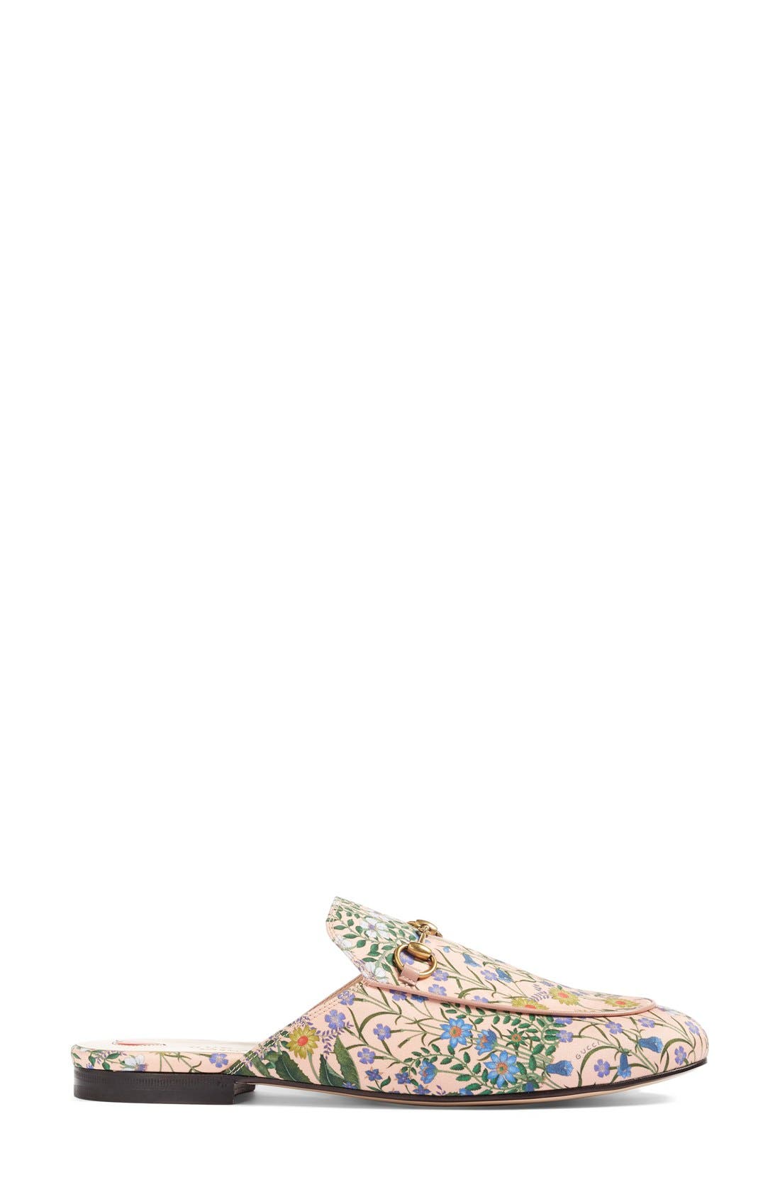 Princetown Loafer Mule, Alternate, color, BLUSH FLORAL