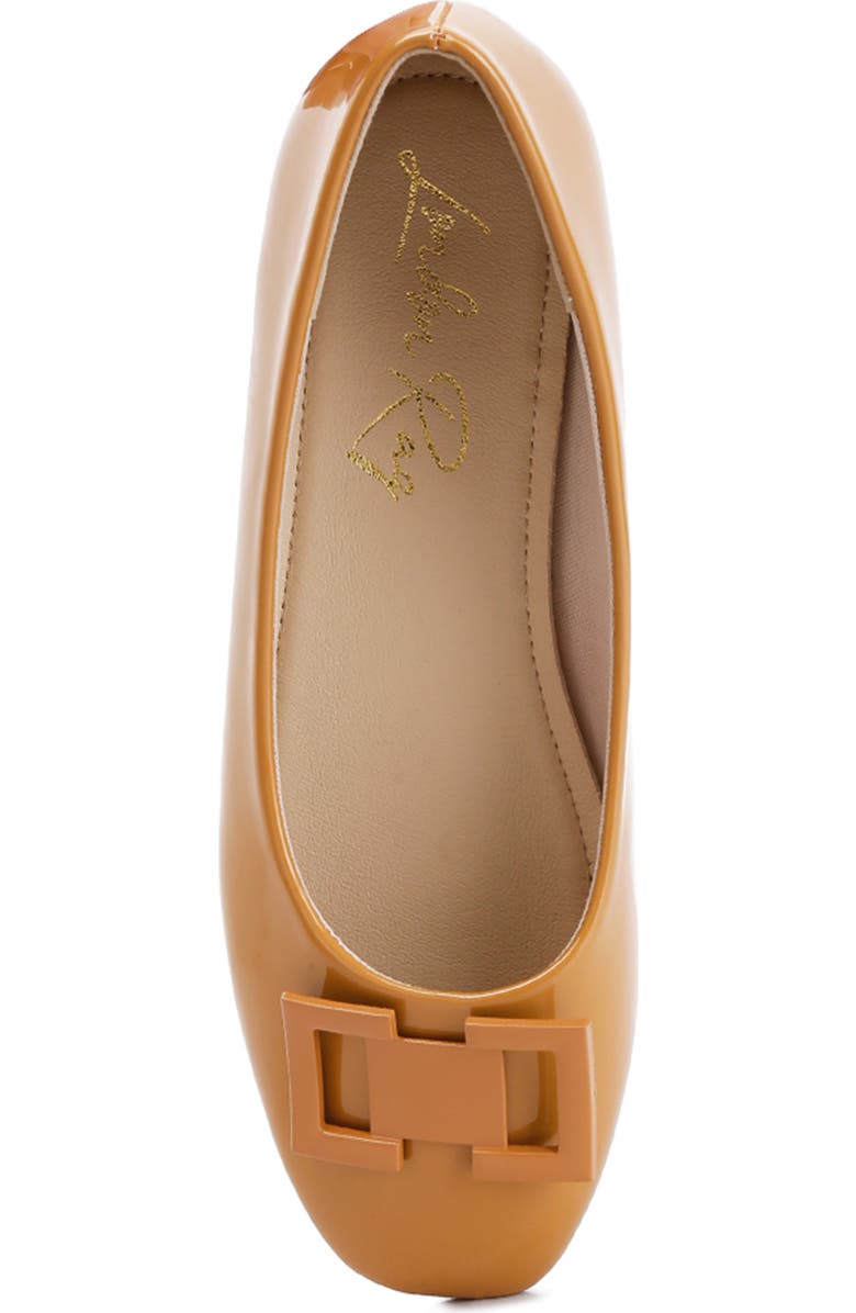 LONDON RAG Nek Ballet Flat, Alternate, color,