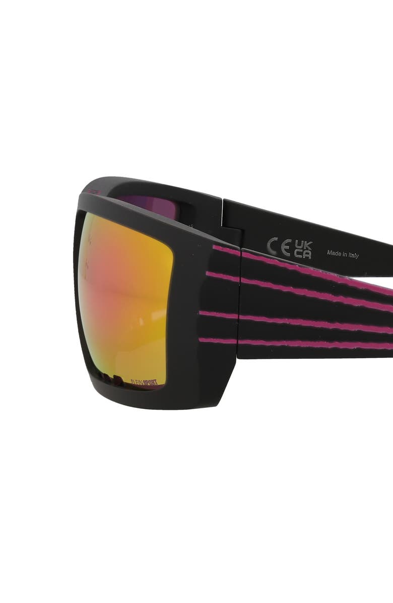 PHILIPP PLEIN 64mm Sport Sunglasses, Alternate, color, Black Black Pink