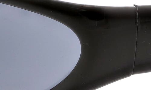 Bcbg 54mm Racer Wrap Sunglasses In Black