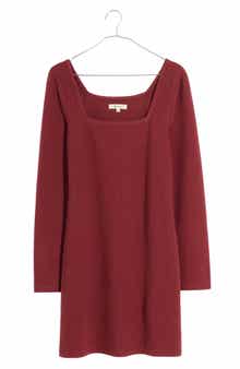 Long Sleeve Rib Body-Con Midi Dress