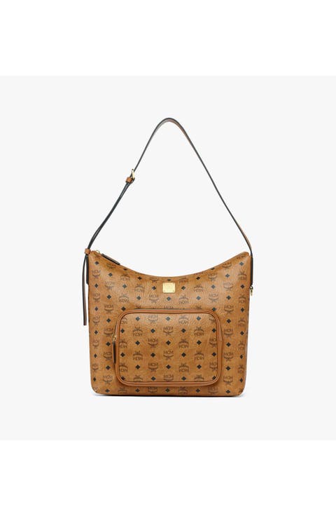 X-Large Aren Zip Hobo in Visetos