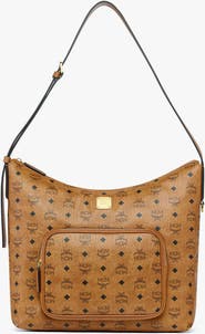 MCM X-Large Aren Zip Hobo in Visetos