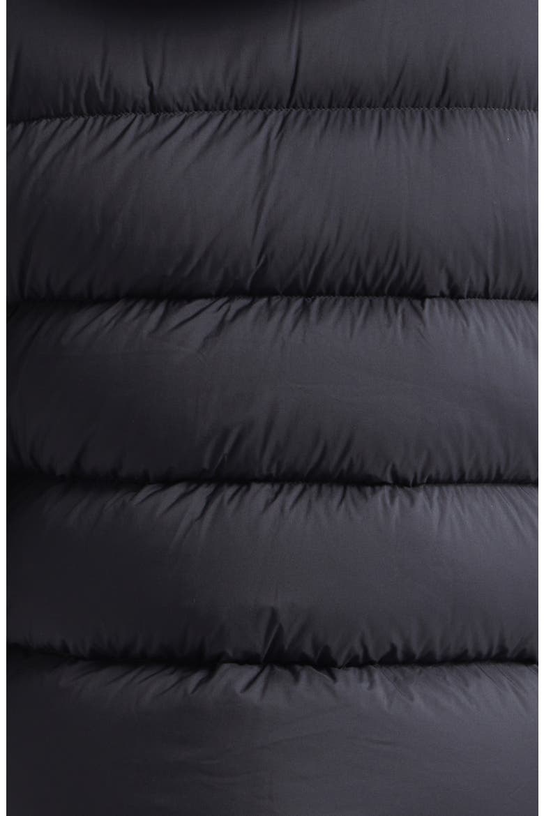 Maya 70 Hooded Quilted Down Jacket, Alternate, color, BLACK/ BLACK