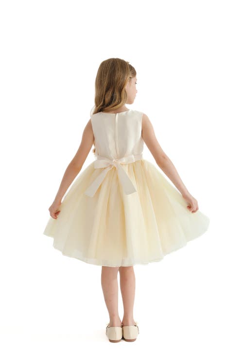 Tulleen Felice Dress In Champagne