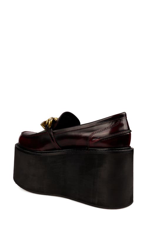 Zigi Mantel Platform Loafer In Black
