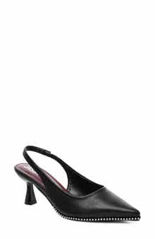 Pointed Toe Slingback Pump