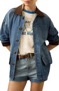 Faherty Sunwashed Denim Barn Jacket