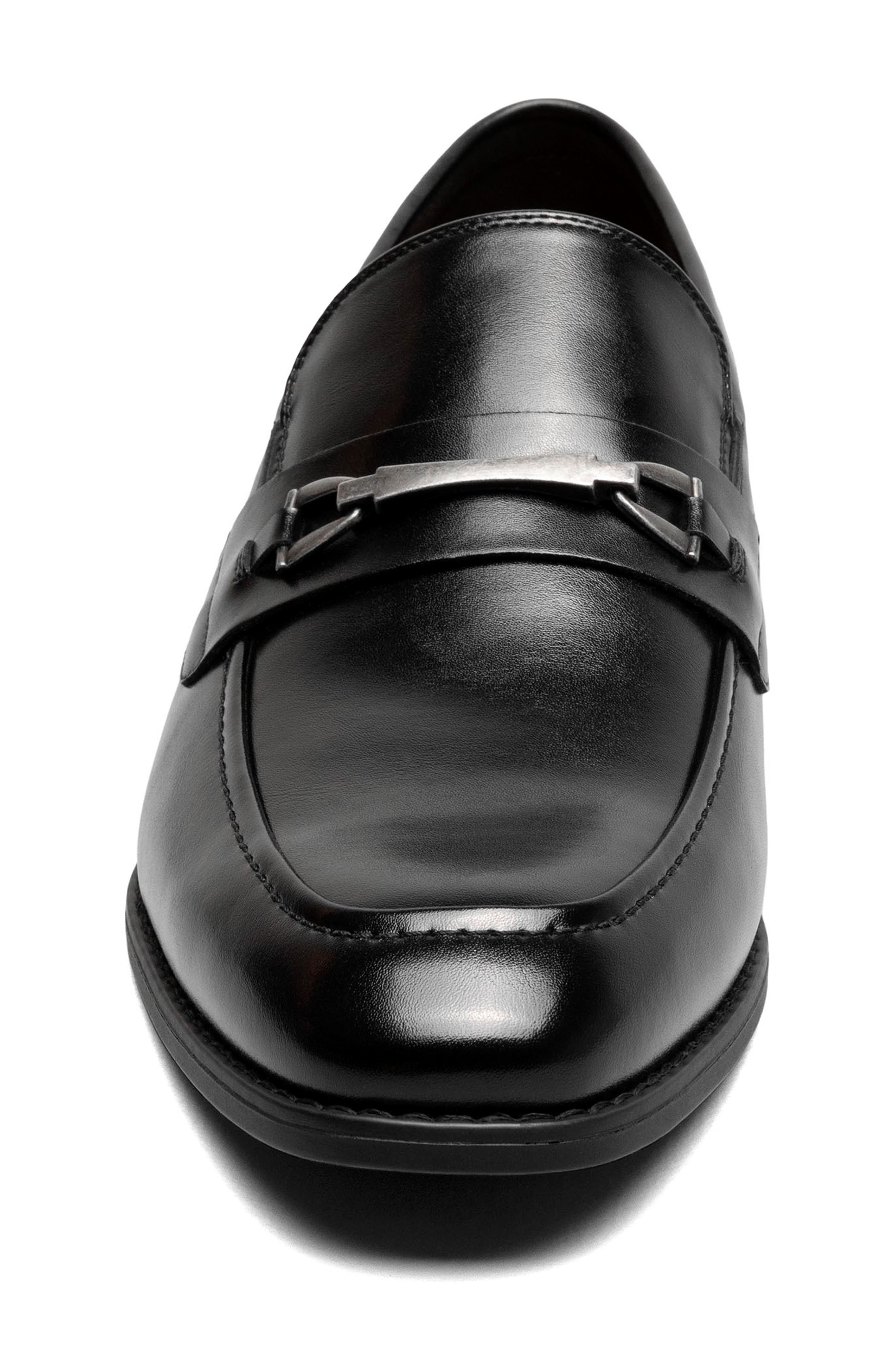 Stacy Adams Novak Moc Toe Slip-On, Alternate, color, Black