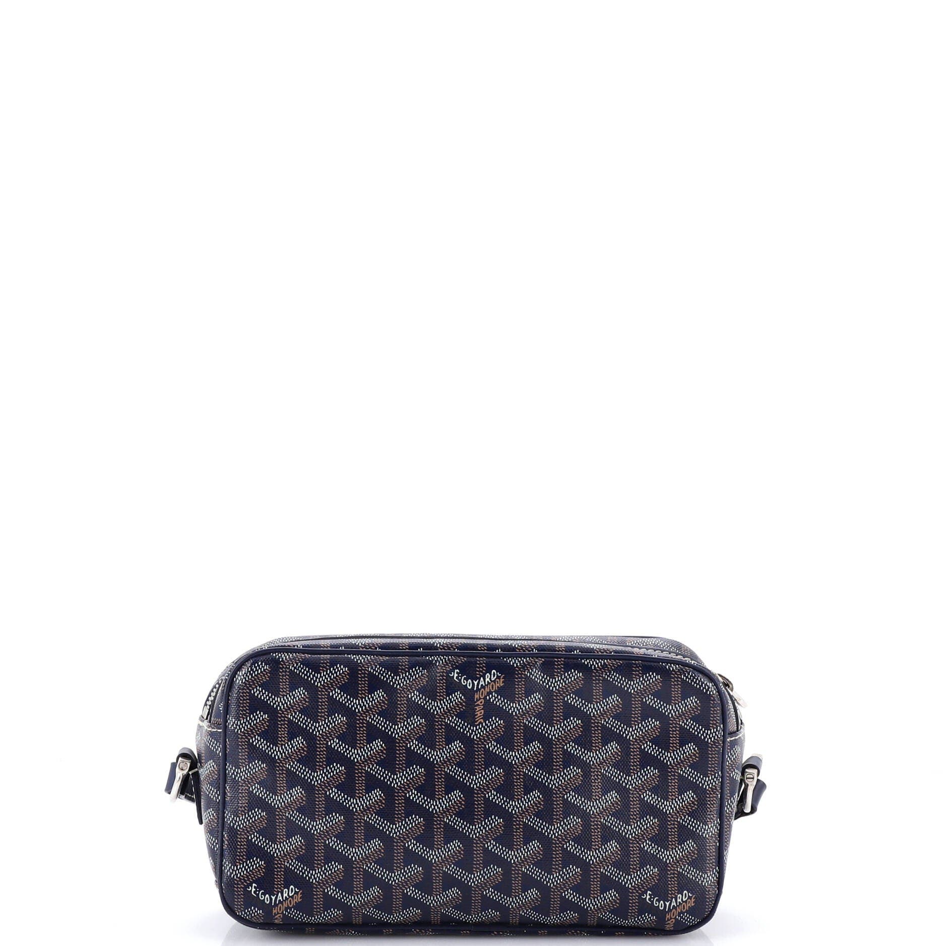 Pre-Owned Goyard Cap Vert Bag Coated Canvas, Alternate, color, Blue