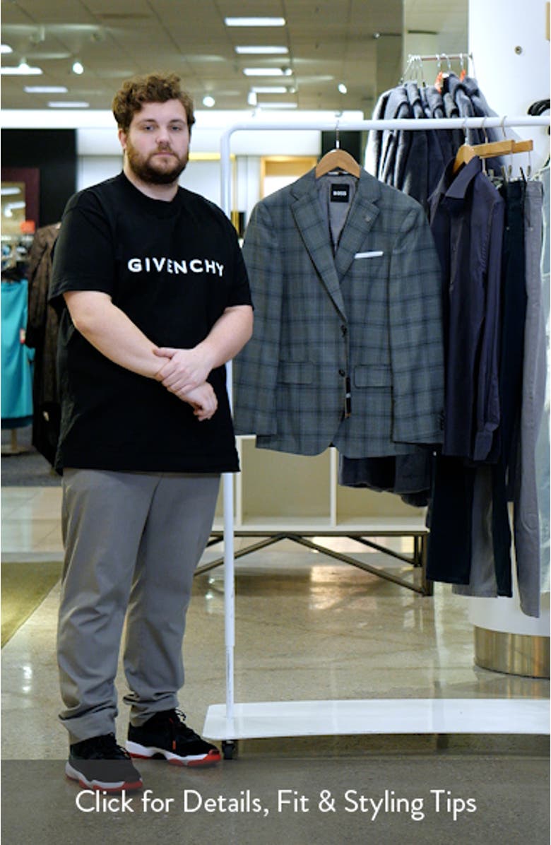 Hutson Plaid Virgin Wool Sport Coat, sales video thumbnail