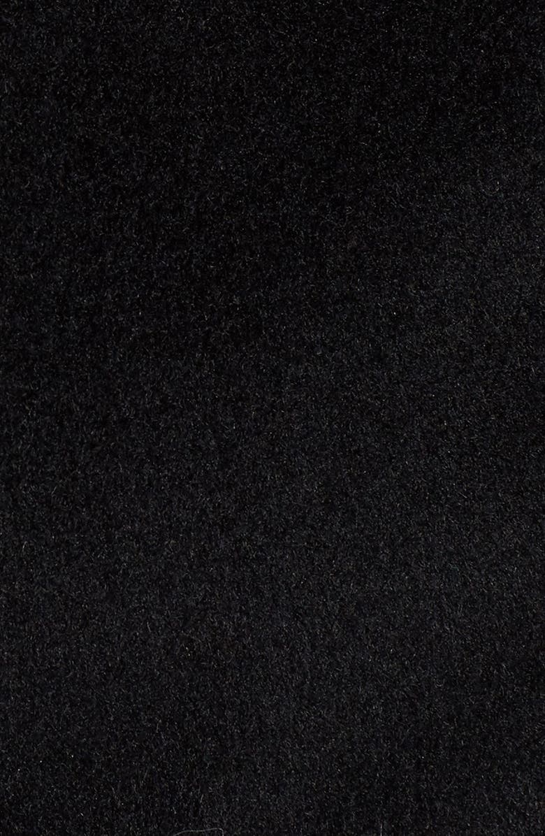 Ellen Tracy Wool Blend Cape with Faux Fur, Alternate, color,