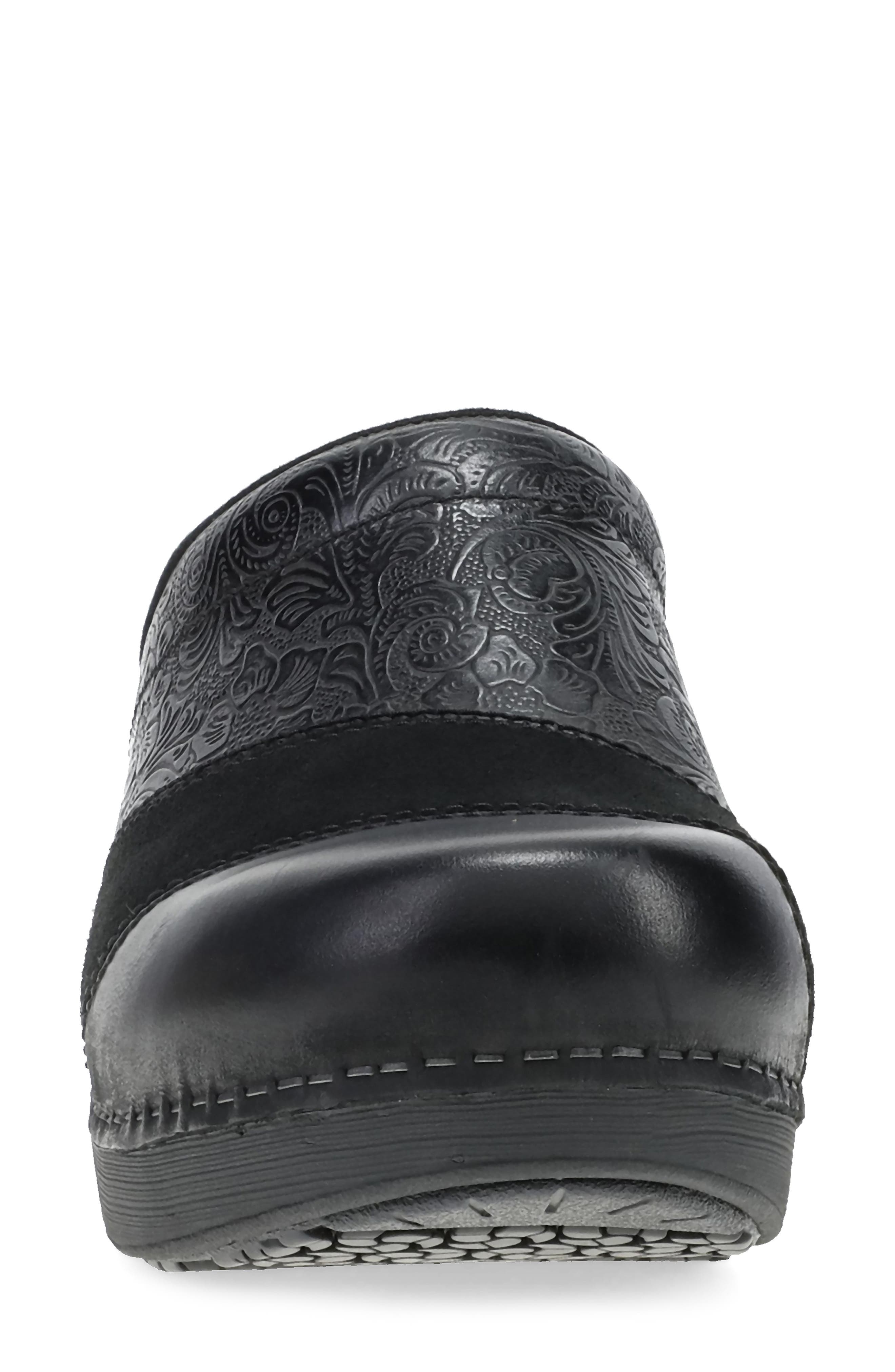 Zinnia Clog, Alternate, color, BLACK MULTI